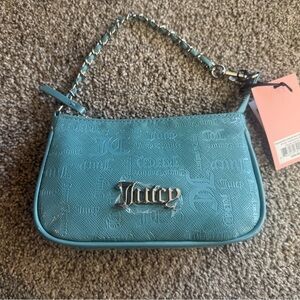 Juicy Couture Aqua  Wristlet & Card Holder